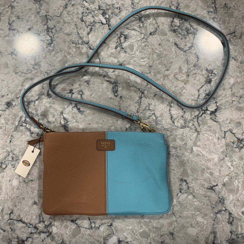 Fossil Color Block Crossbody
